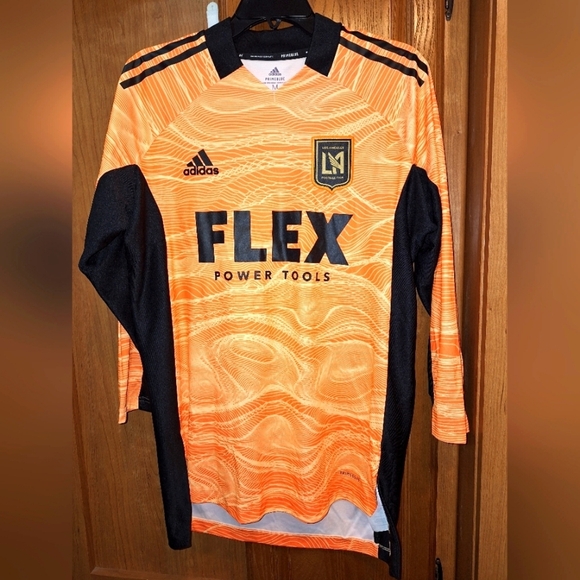 An Adidas LAFC Flex Power Tools men's long sleeve jersey in a size Medium And XL - Picture 1 of 13